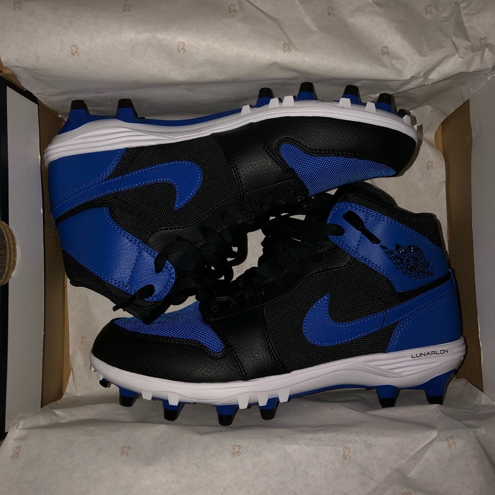 🌵Air Jordan Retro 1 TD Mid Football Cleats🌵